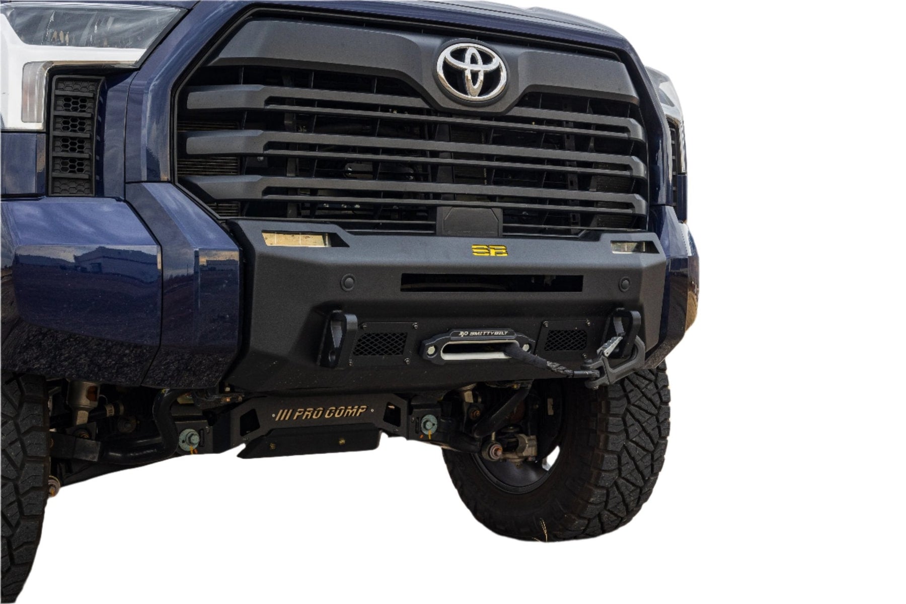 Smittybilt Hidden Winch Center Mount Front Bumper for 2022-2026 Toyota Tundra