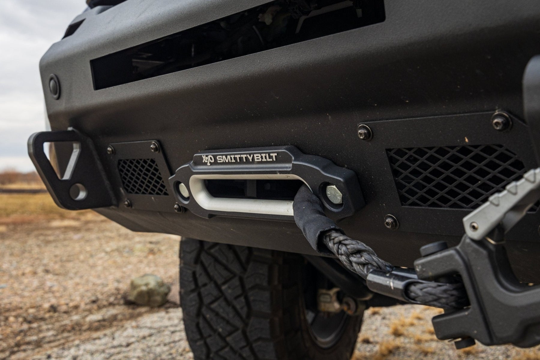 Smittybilt Hidden Winch Center Mount Front Bumper for 2024-2026 Toyota Tacoma