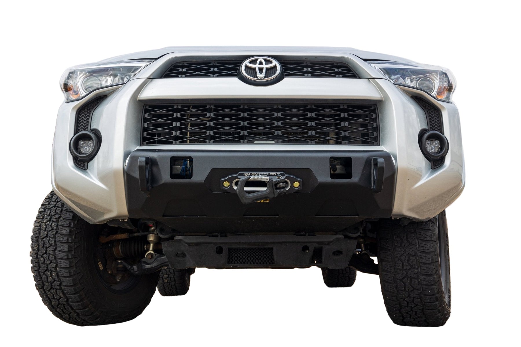 Smittybilt Hidden Winch Center Mount Front Bumper for 2014-2024 Toyota 4Runner