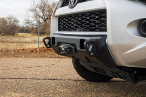 Smittybilt Hidden Winch Center Mount Front Bumper for 2014-2024 Toyota 4Runner