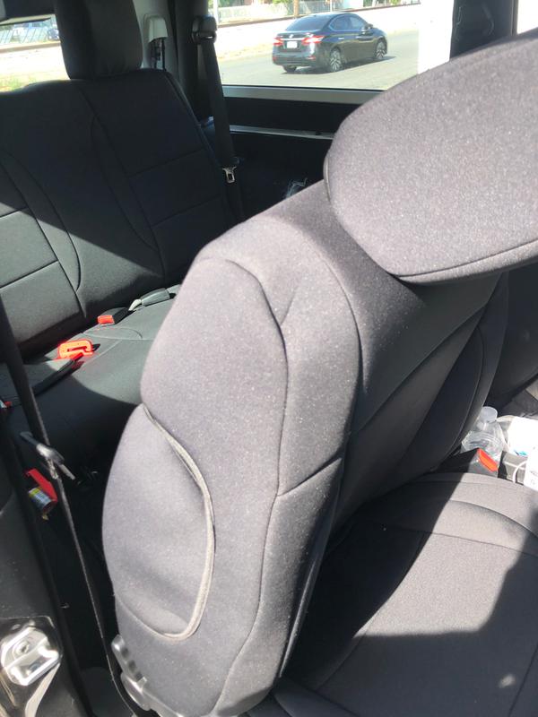 Smittybilt Neoprene Seat Cover Set Front & Rear for 2013 - 2018 Jeep Wrangler JK 2 Door - Recon Recovery