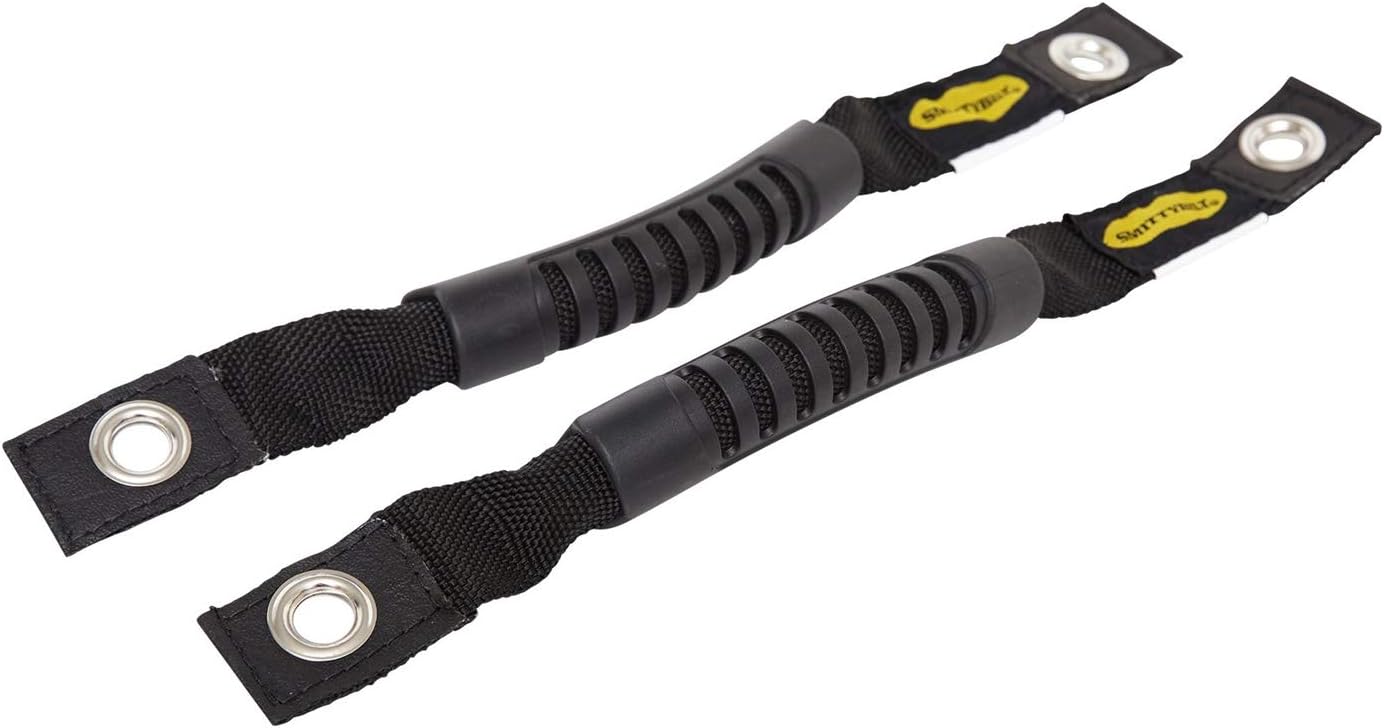 Smittybilt Extreme Black Grab Handles Pair For 2007-2018 Jeep Wrangler JK - Recon Recovery