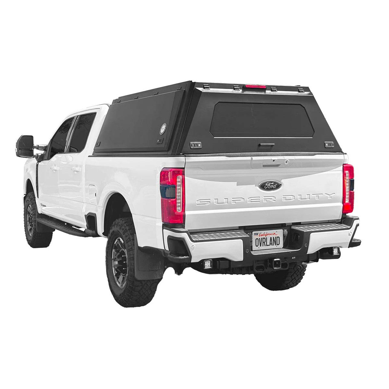 OVS Expedition Stainless Steel Bed Cap with Wing Doors for 2023-2026 Ford F-250 & F-350
