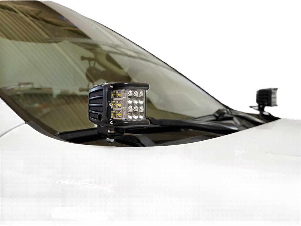 CR Low Profile Ditch Light Mounting Brackets For 2003-2009 Toyota 4Runner -Recon Recovery