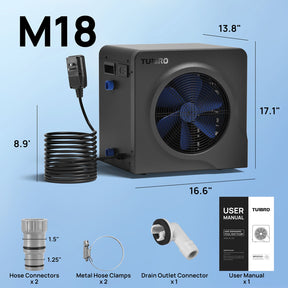 (Open Box) Manatee M18 Swimming Pool Heat Pump