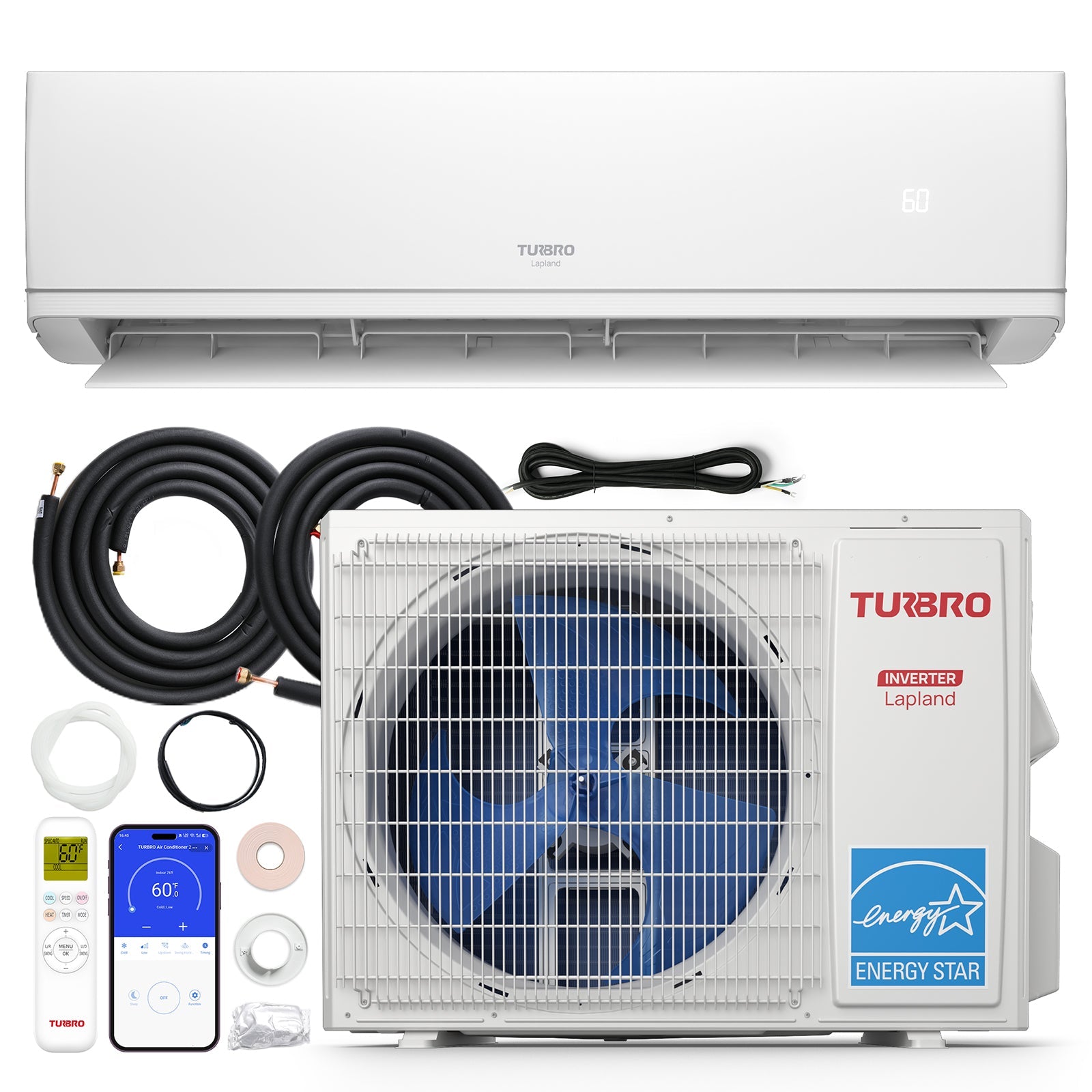 Lapland 24,000 BTU Single Zone Mini Split AC (R32)