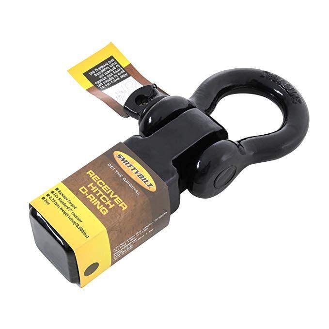 Smittybilt 2in Recovery Hitch Receiver D-Ring - Recon Recovery
