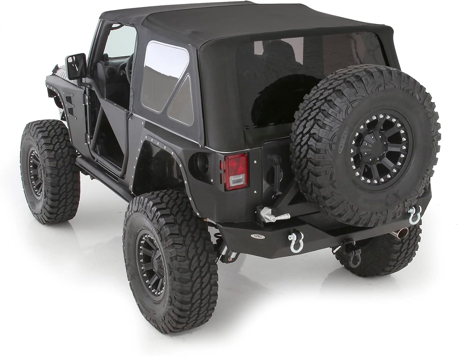 Smittybilt OEM Replacement Soft Top For 1997-2006 Jeep Wrangler TJ - Black
