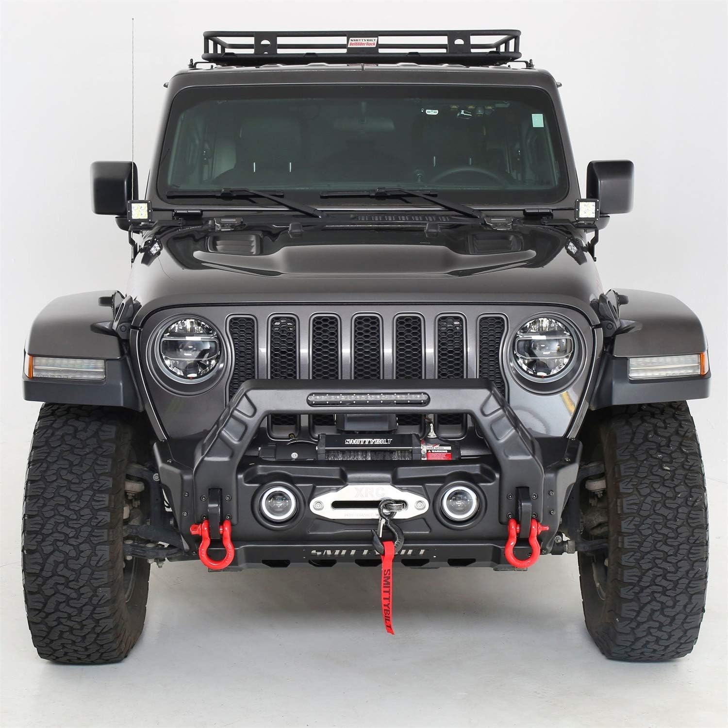 Smittybilt One Piece Defender Overland Roof Rack 2018-2025 Jeep Wrangler JL - Recon Recovery
