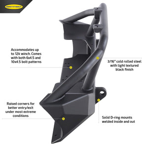 Smittybilt XRC Front Bumper For 2018-2026 Jeep Wrangler JL & Gladiator JT -Recon Recovery