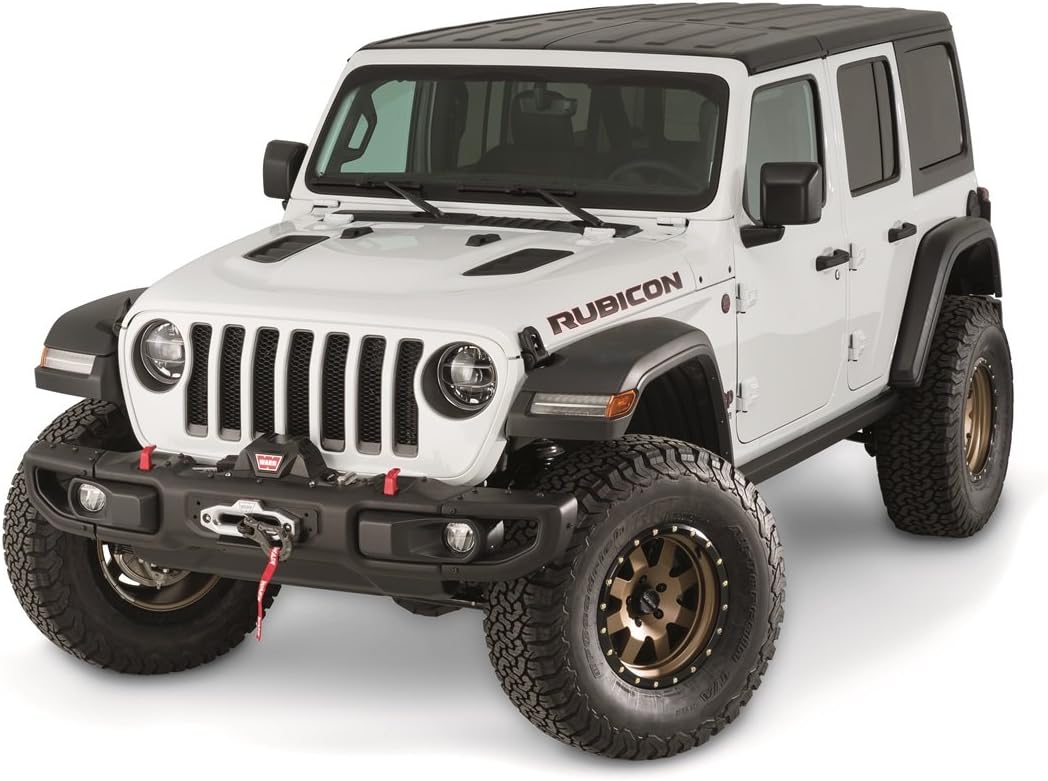 WARN Winch Carrier for 2018-2026 Jeep JL Wrangler & Gladiator JT Rubicon Bumper – 12,000 lb Rated