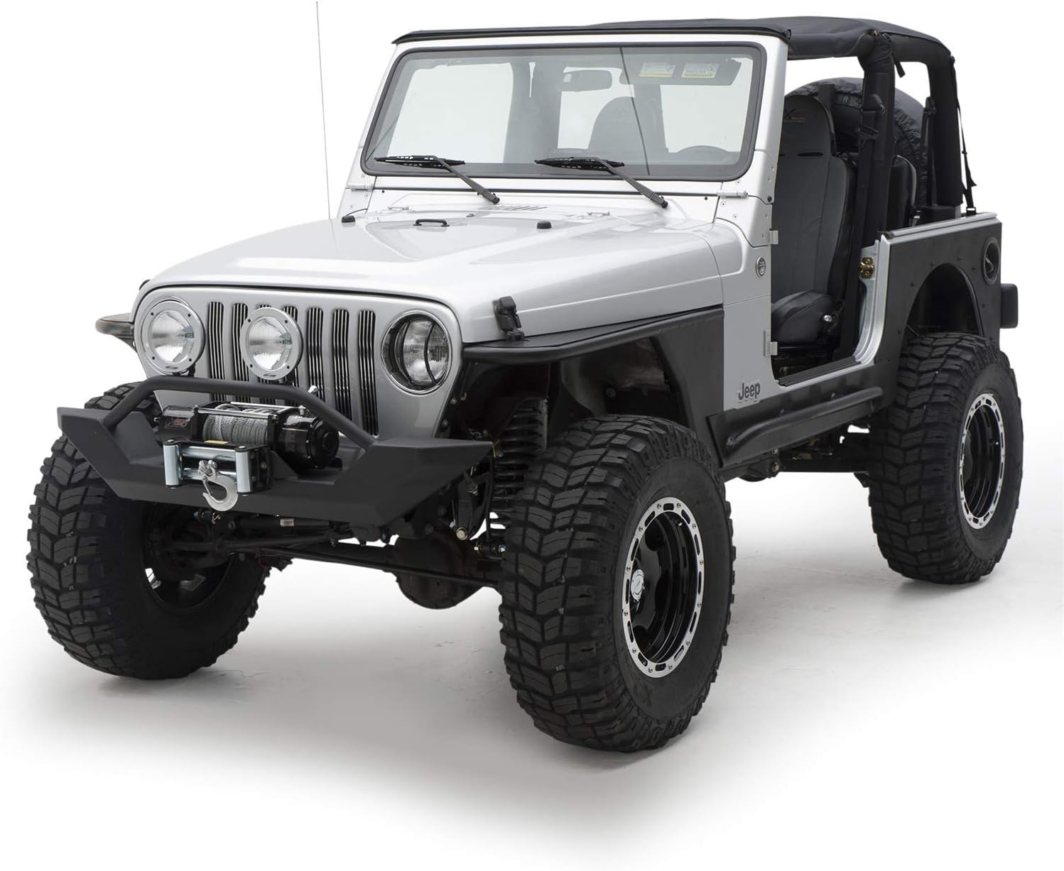 Smittybilt XRC Rear Corner Guards for 1997-2006 Wrangler TJ (Pair) -Recon Recovery