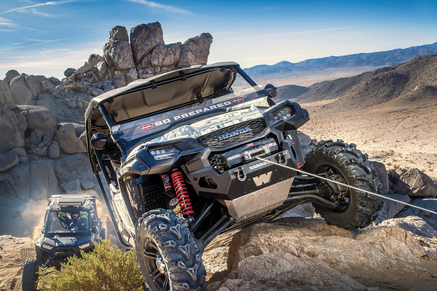 WARN VRX 45 Powersports UTV SXS Winch – 4,500 lb Capacity with Steel Rope