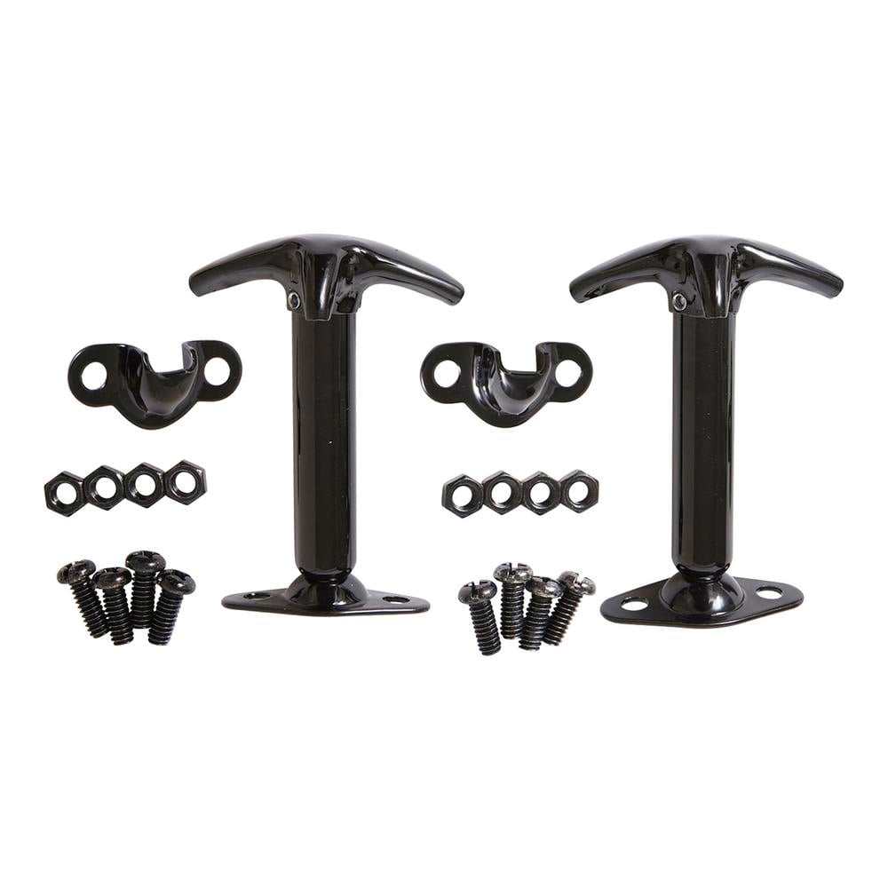 Smittybilt Hood Catch Kit Black For 1955- 1995 Jeep CJ & YJ - Recon Recovery