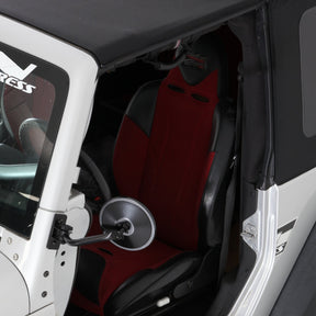 Smittybilt 6" Round Trail Mirrors For 1997-2018 Jeep Wrangler - Recon Recovery