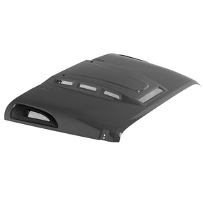 Smittybilt HEMI Style Vented Replacement Hood For 2007-2018 Jeep Wrangler JK - Recon Recovery
