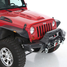 Smittybilt HEMI Style Vented Replacement Hood For 2007-2018 Jeep Wrangler JK - Recon Recovery