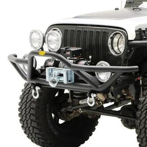 SmittyBilt SRC Front Bumper & Grille Guard 1987-2006 Jeep Wrangler YJ TJ LJ - Recon Recovery