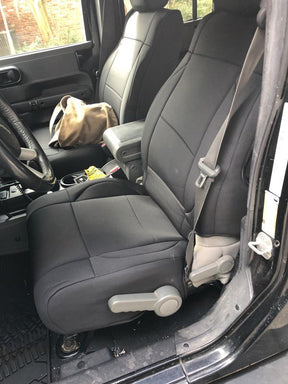 Smittybilt Neoprene Seat Covers Front & Rear For 2010-2018 Jeep Wrangler JK 4 Door - Recon Recovery