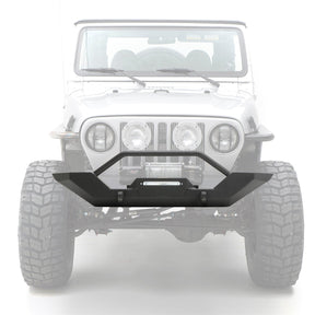 SmittyBilt Rock Crawler Winch Front Bumper for 1997-2006 Jeep Wrangler TJ & LJ
