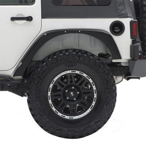Smittybilt XRC Steel Flat Fender Flare Kit for 2007-2018 Jeep Wrangler JK (Set of 4)