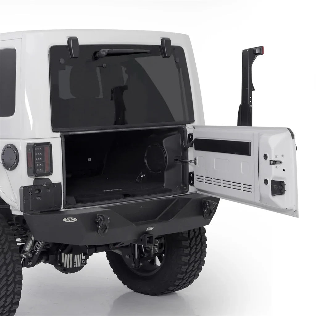 SmittyBilt XRC Gen 1 Rear Bumper with Hitch 2007-2018 Jeep Wrangler JK - Recon Recovery