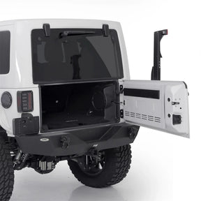 SmittyBilt XRC Gen 1 Rear Bumper with Hitch 2007-2018 Jeep Wrangler JK - Recon Recovery
