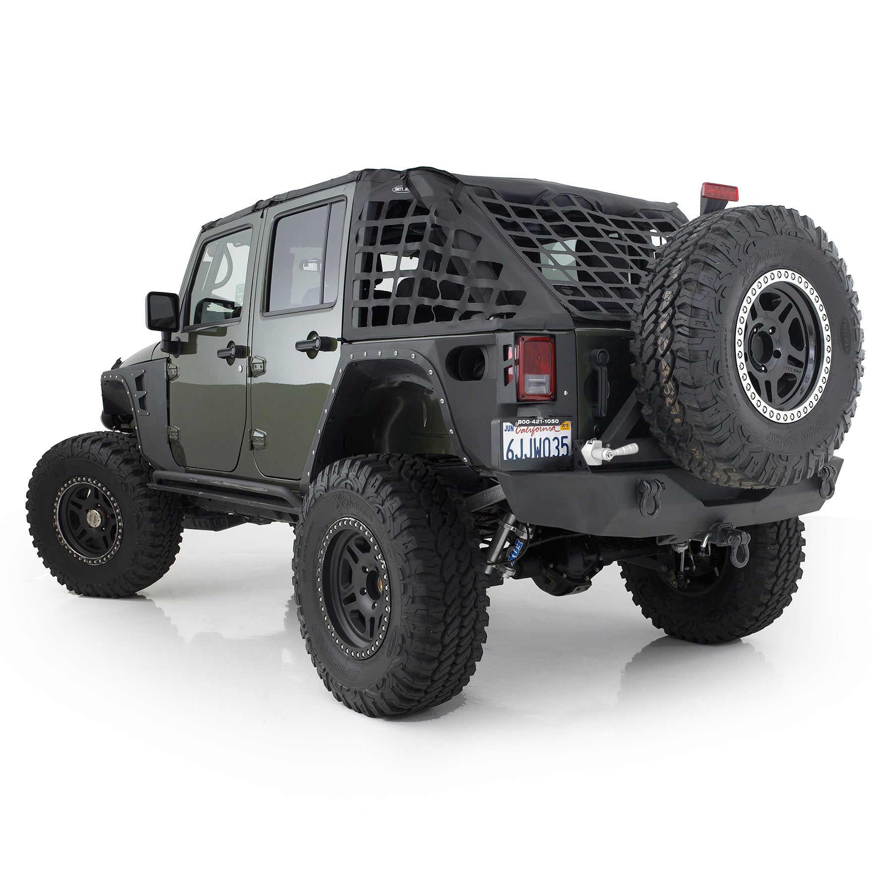 Smittybilt XRC Gen1 Rear Bumper for 2007-2018 Jeep Wrangler JK