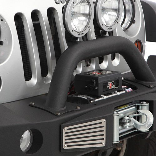 SmittyBilt XRC Atlas Front Winch Bumper for 2007-2018 Jeep Wrangler JK - Recon Recovery