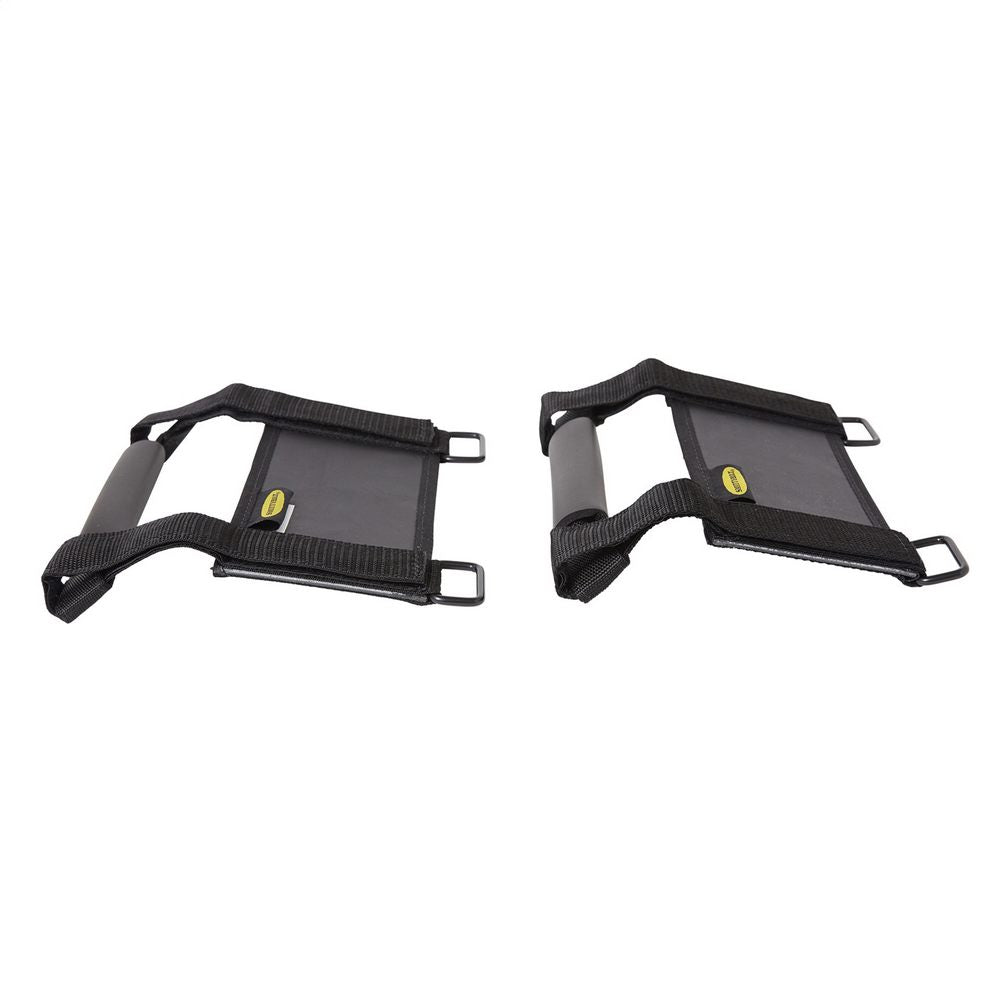 Smittybilt Deluxe Black Grab Handles Pair for 2007-2018 Jeep Wrangler JK- Recon Recovery