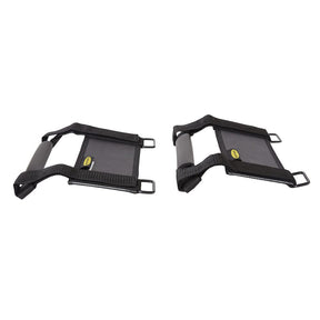 Smittybilt Deluxe Black Grab Handles Pair for 2007-2018 Jeep Wrangler JK- Recon Recovery
