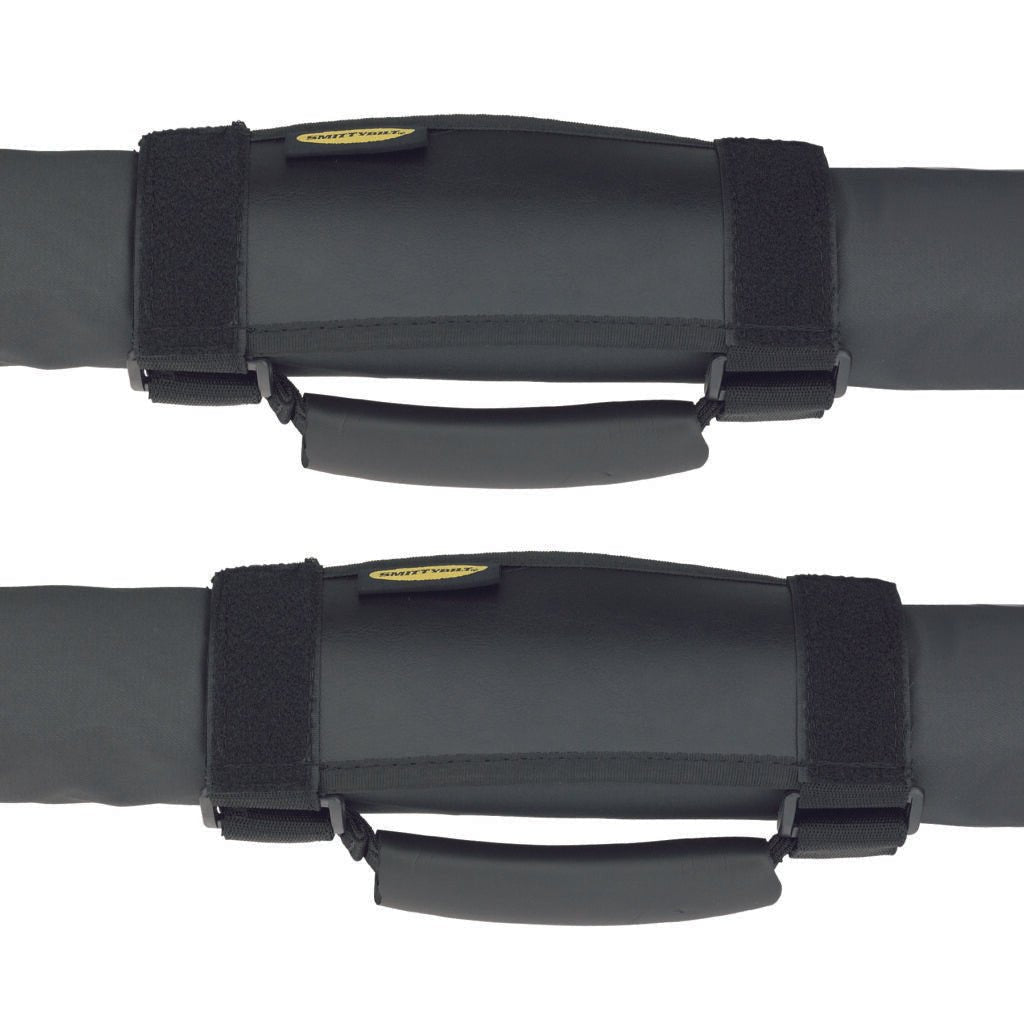 Smittybilt Deluxe Black Grab Handles Pair for 2007-2018 Jeep Wrangler JK- Recon Recovery