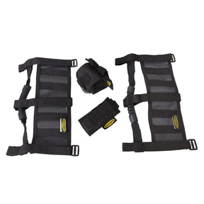 Smittybilt GEAR Premium Grab Handles for Jeep Wrangler JK 2007–2018 | Universal Off-Road Grip Pair