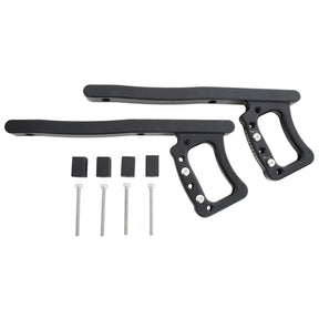 Smittybilt Aluminum Grab Handles Rear Pair For 2007-2018 Jeep Wrangler JK - Recon Recovery