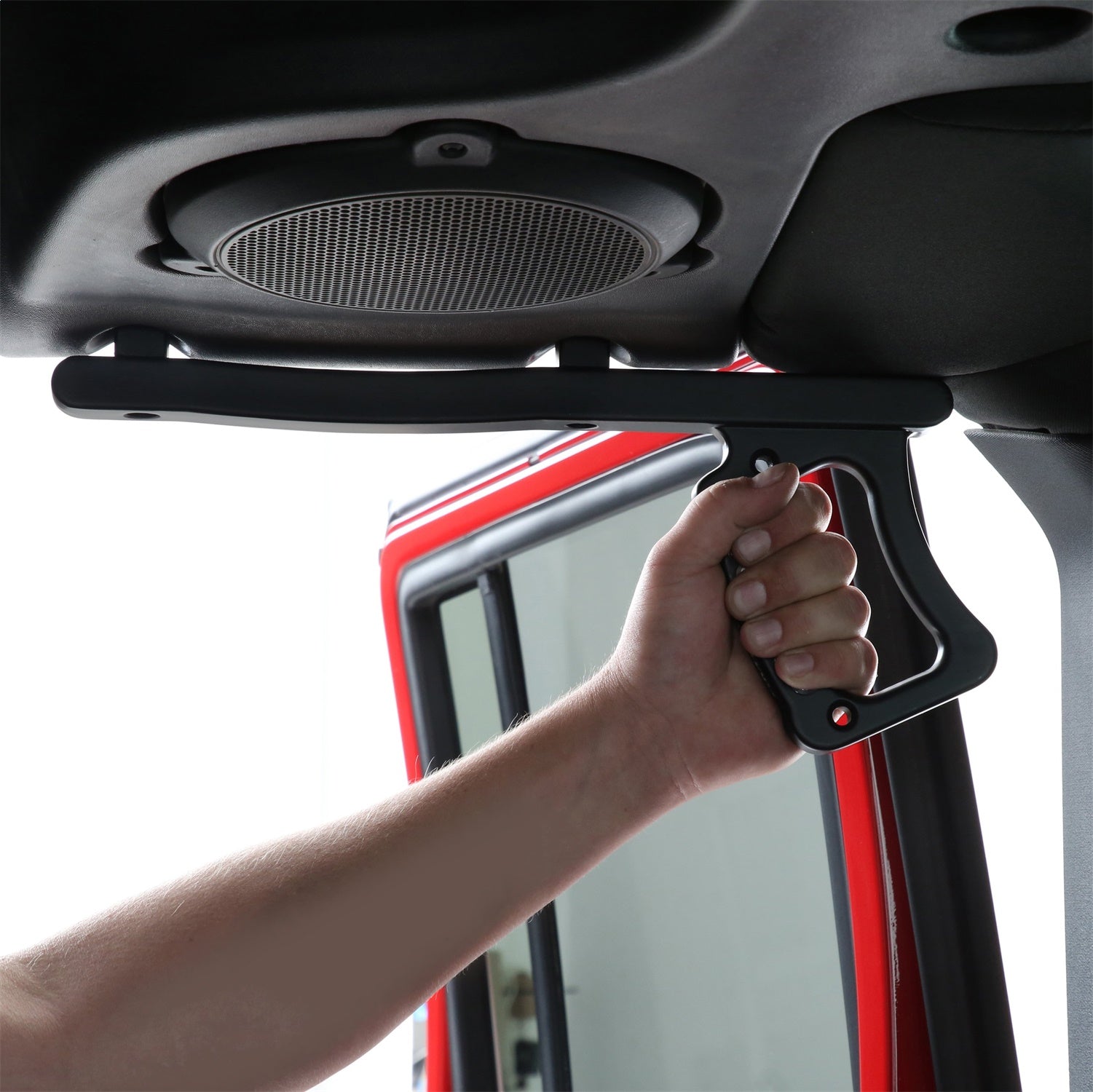 Smittybilt Aluminum Grab Handles Rear Pair For 2007-2018 Jeep Wrangler JK - Recon Recovery