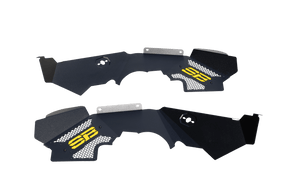 Smittybilt Gen2 Front Aluminum Inner Fender Liners 2007-2018 Jeep Wrangler JK (Pair) - Recon Recovery