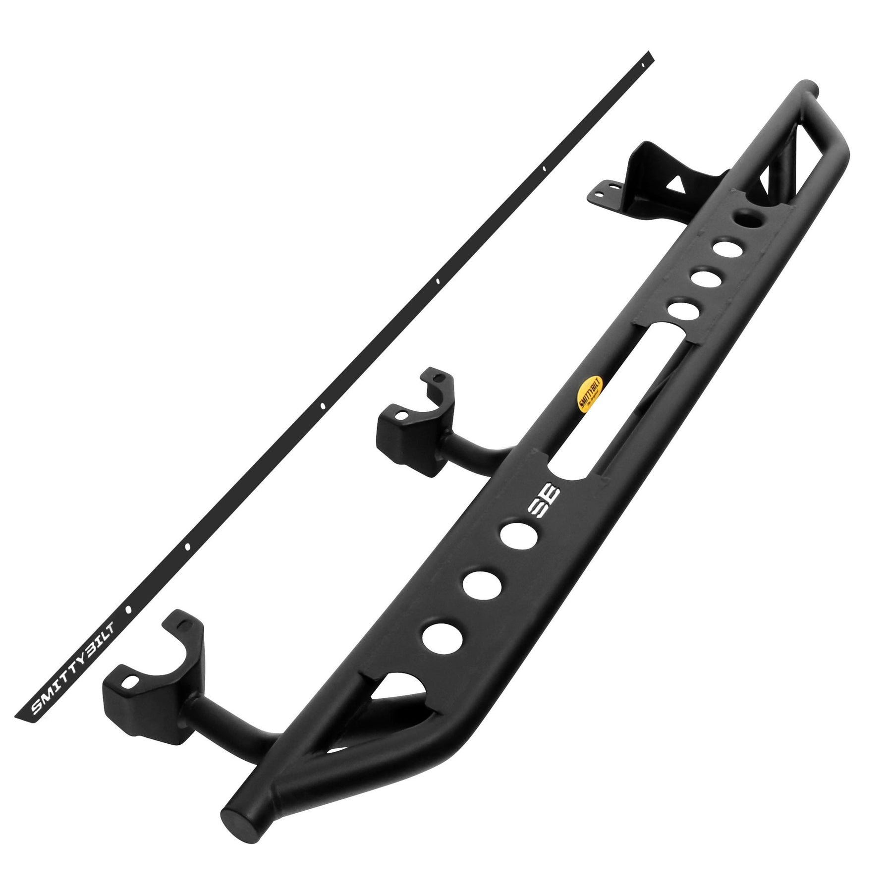 Smittybilt SRC Side Armor with Steps for 2018-2026 Jeep Wrangler JL 4 Door - Recon Recovery