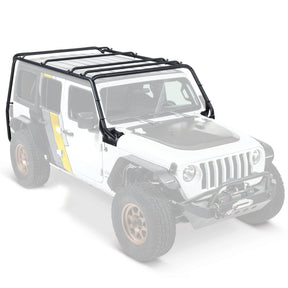 SmittyBilt SRC Complete Roof Rack Exo Frame for 2018+ Jeep Wrangler JL (4 Door)