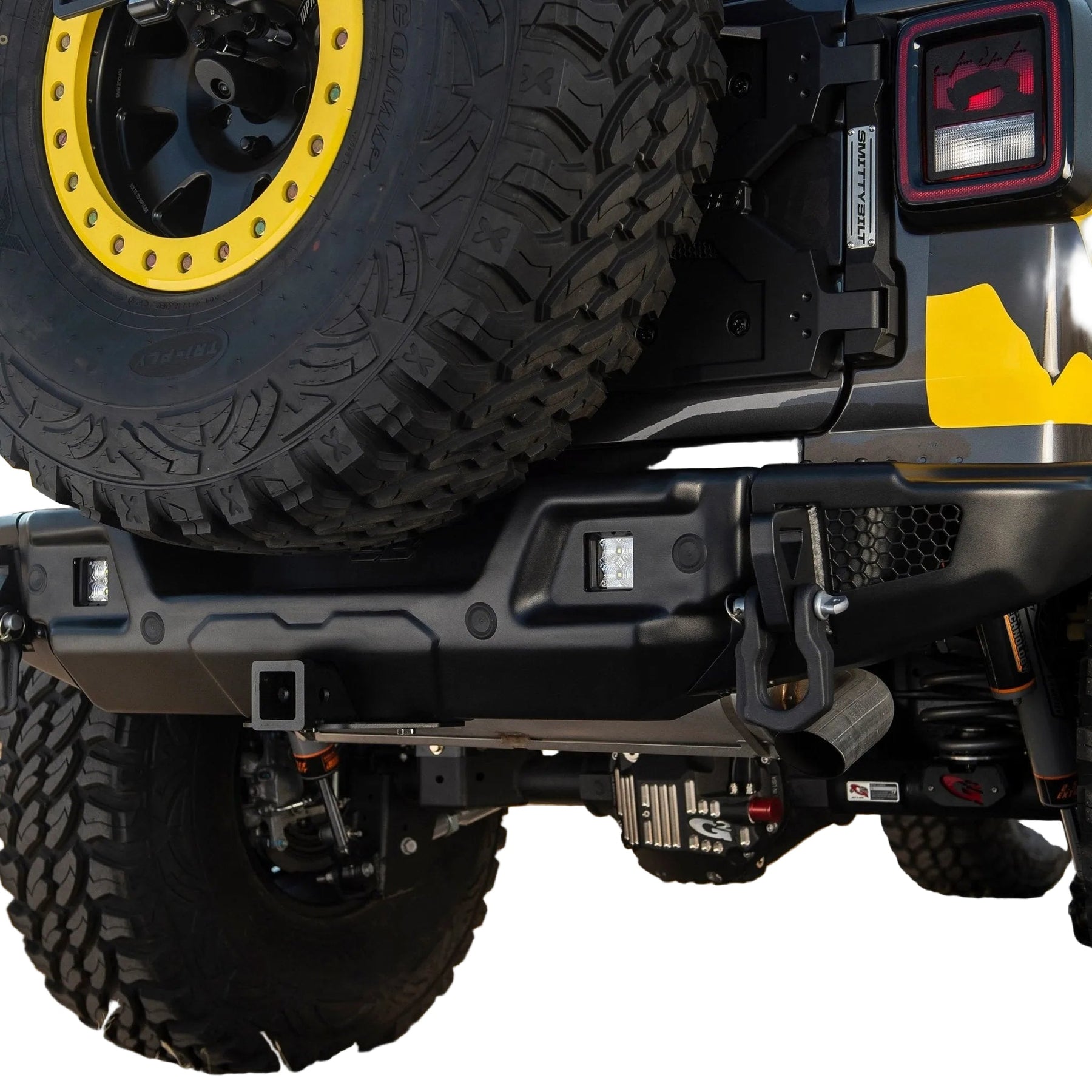 Smittybilt Stryker Modular Rear Bumper For 2018-2026 Jeep Wrangler JL - Recon Recovery