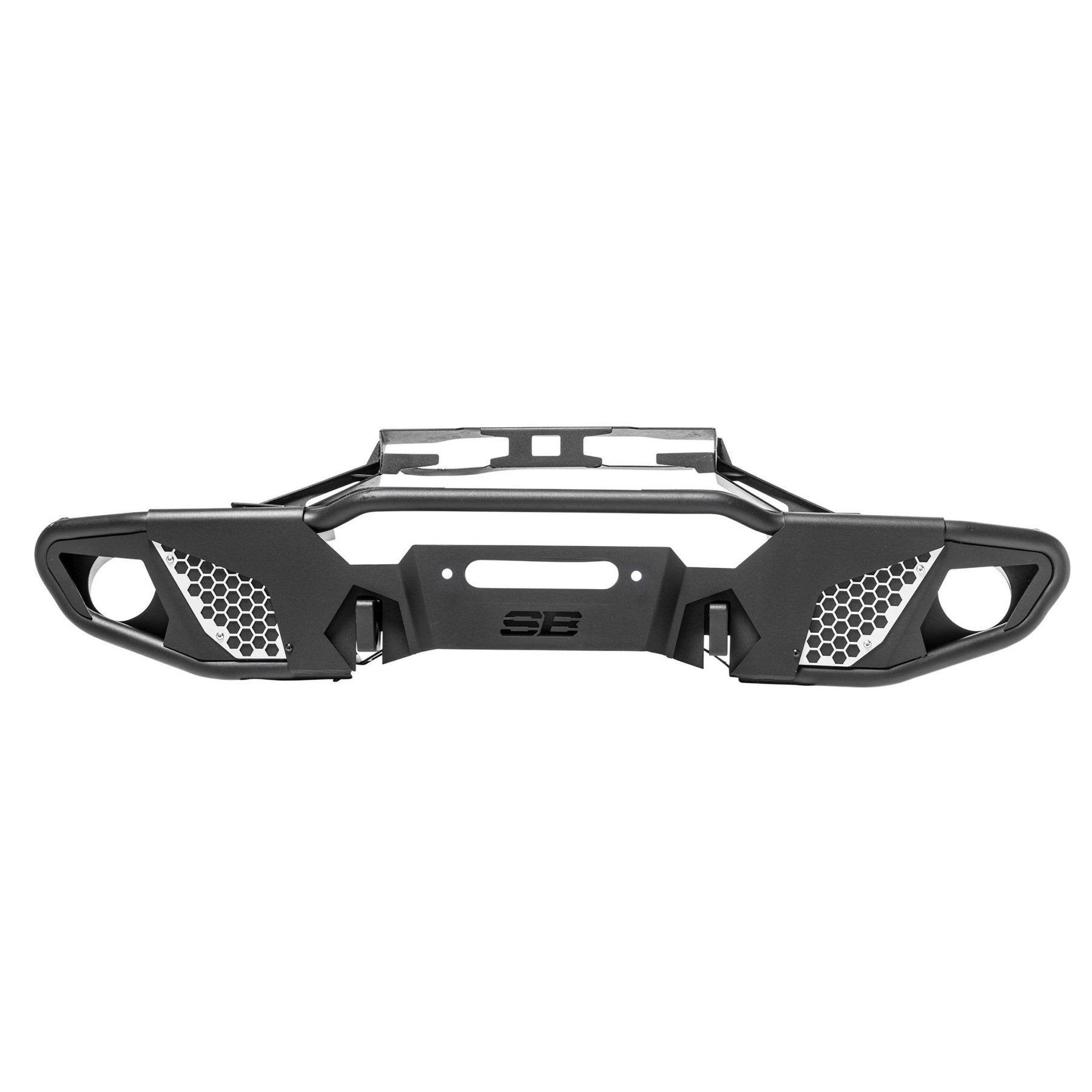 Smittybilt Apollo High Clearance Front Bumper for Jeep Wrangler JK JL JT – Winch Ready