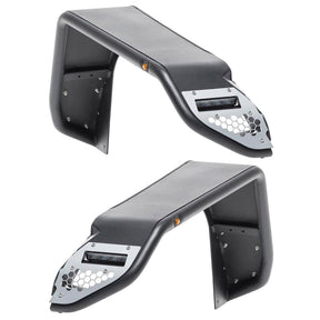 Smittybilt Apollo Front Fenders (Pair) For 2018-2026 Jeep Wrangler JL & Gladiator JT- Recon Recovery