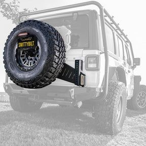 Smittybilt XRC Gen3 Tire Carrier Add on For 2018-2026 Jeep Wrangler JL -Recon Recovery