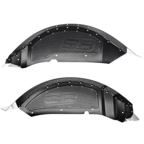 Smittybilt Aluminum Inner Fender Liner Kit For 2018-2026 Jeep Wrangler JL - (Front & Rear)