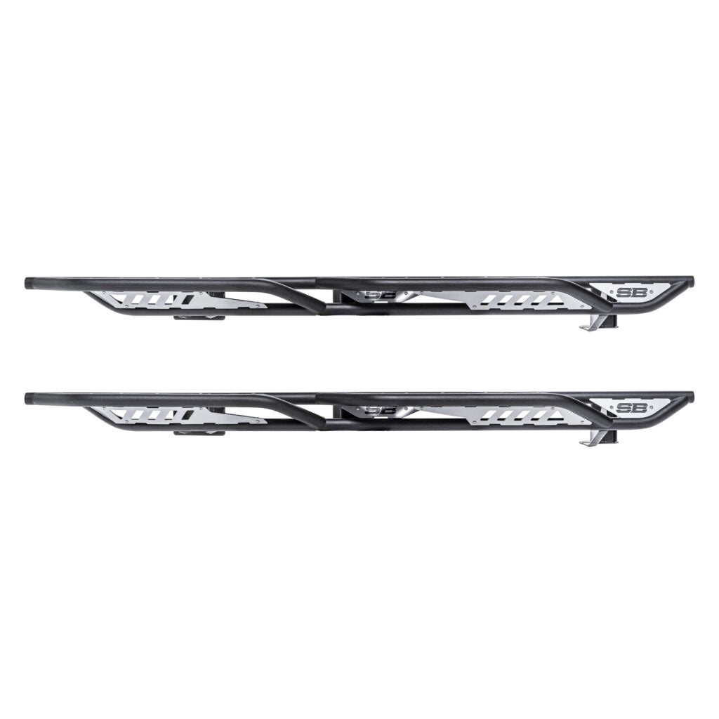 Smittybilt Apollo Sliders With Step For 2020-2026 Jeep Gladiator JT - Recon Recovery