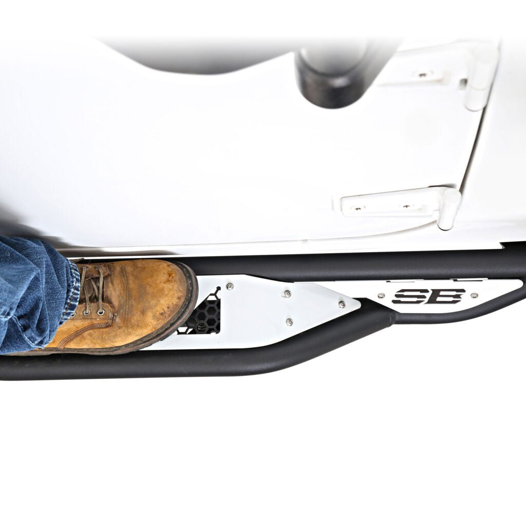 Smittybilt Apollo Sliders With Step For 2020-2026 Jeep Gladiator JT - Recon Recovery