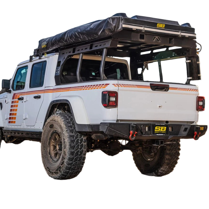 Smittybilt XRC Gen2 Rear Bumper For 2020-2026 Jeep Gladiator JT - Recon Recovery