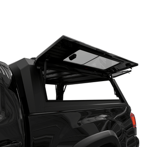 OPENROAD Bolt On Bed Cap with Sliding Side and Front Windows for 2016-2023 Toyota Tacoma