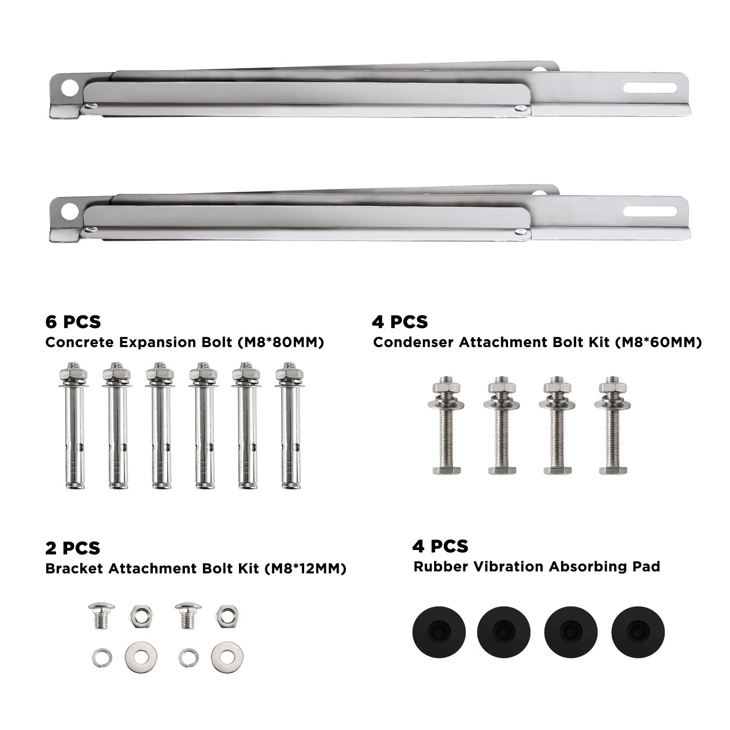 Wall Mounted Stainless Steel Bracket for Mini Spilt AC