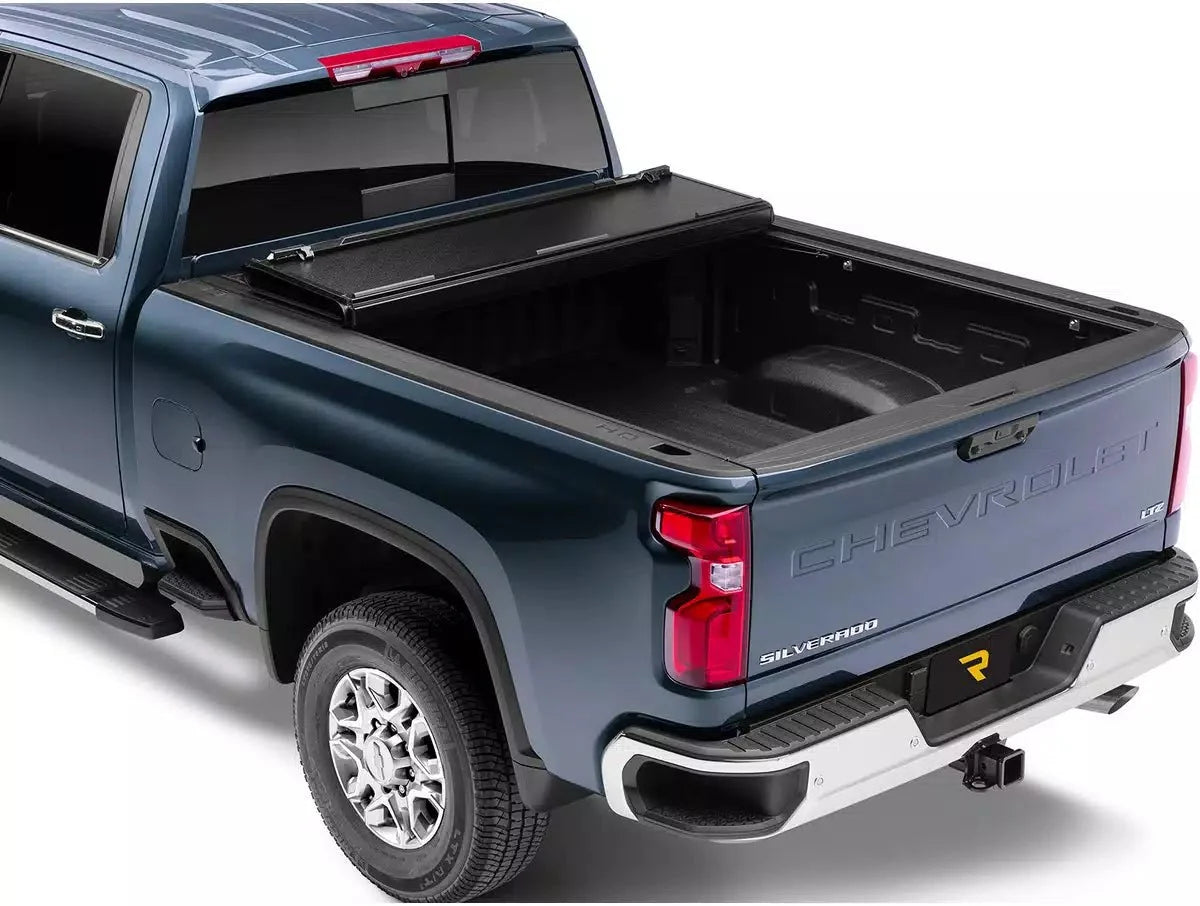 BAK Industries G2 Hard Tri Fold Tonneau for 2014-2019 GM Silverado Sierra 2500 3500 8ft Bed