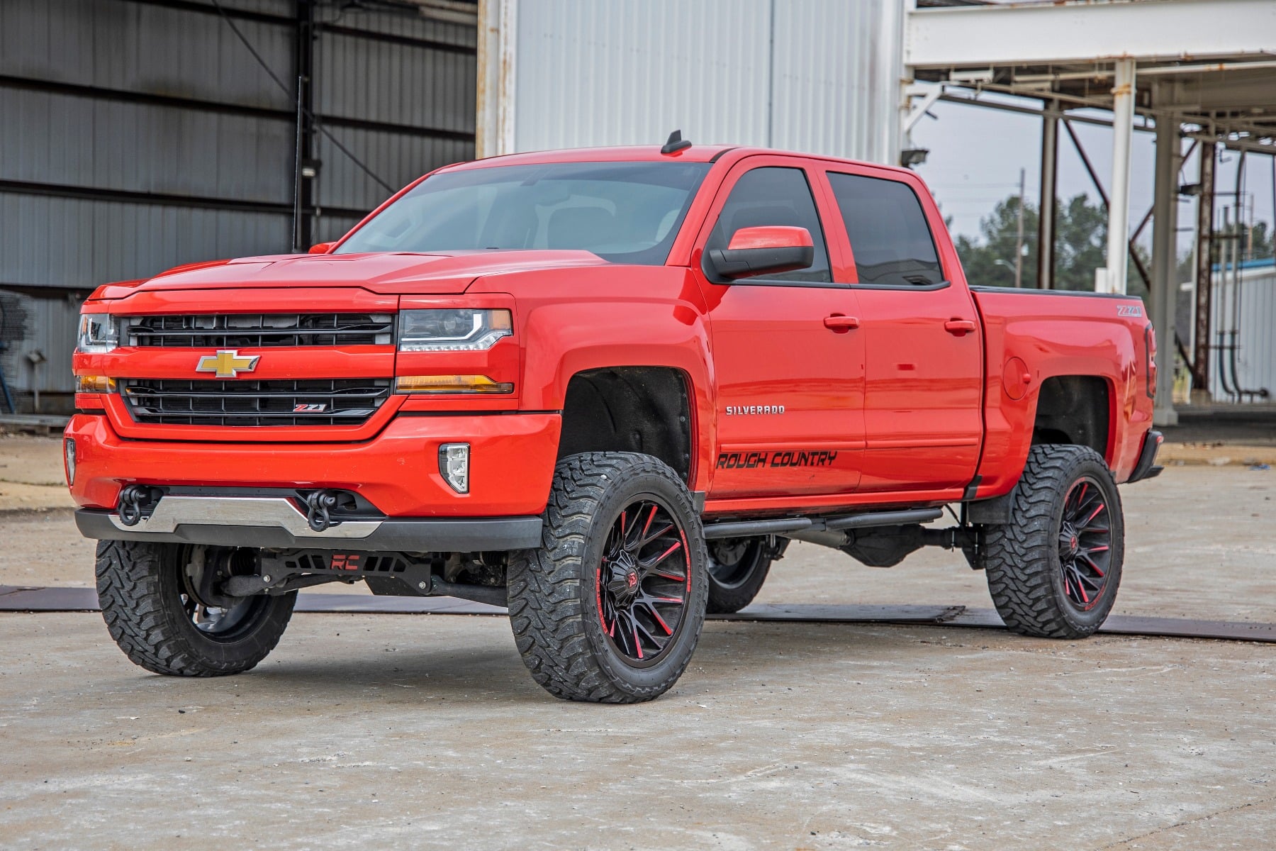 Rough Country Tow Hook Brackets Chevy Silverado 1500 (2014-2018 & Classic)